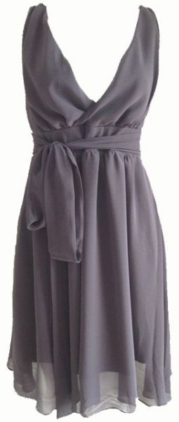Vestido Chiffon de Seda