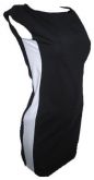 Vestido Preto e Branco